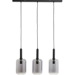 Light & Living - Hanglamp LEKAR - 100x22x32cm - Zwart