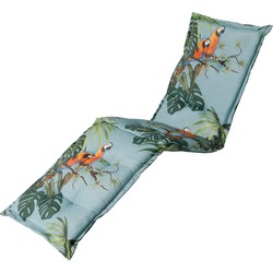 Madison Ligbedkussen - Riff Blue - 200x60 - Blauw