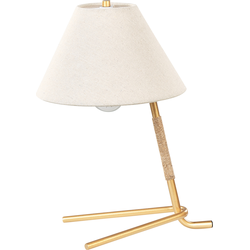 FLEMING - Tafellamp - Goud - Metaal