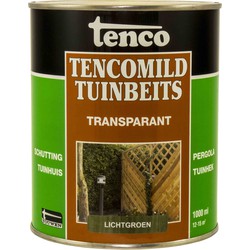 Transparant lichtgroen 1l mild verf/beits - tenco