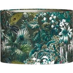 Light & Living - Lampenkap XENIA FLORA - 45x21x32cm - Groen