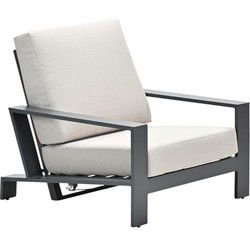 Lincoln verstelbare fauteuil - carbon black - desert sand