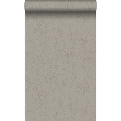 Origin Wallcoverings behang metaal-look taupe - 53 cm x 10,05 m - 347614