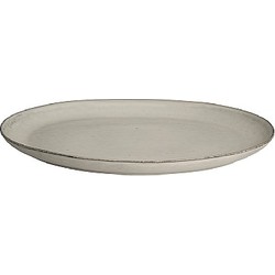 Broste Copenhagen - Plate oval 'Nordic Sand' Stoneware