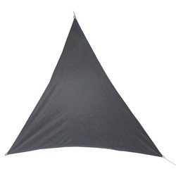 Premium kwaliteit schaduwdoek/zonnescherm Shae driehoek grijs 3 x 3 x 3 meter - Schaduwdoeken