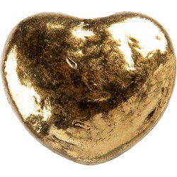 Clayre & Eef Deurknop Ø 4x4 cm Goudkleurig Metaal