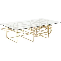 Kare Salontafel Meander Gold