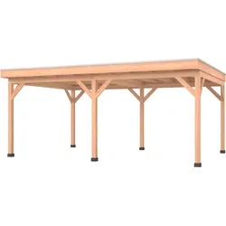 Douglas overkapping 600 x 400, zonder wanden, Westwood Comfort