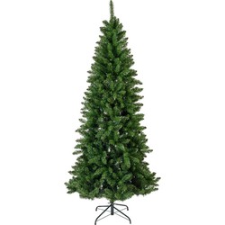 Kunst kerstboom slank 150 cm - Kunstkerstboom