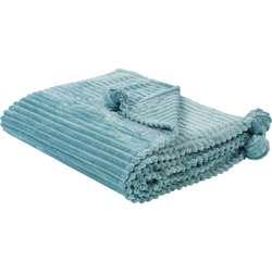 Beliani KAWERI - Plaid-Groen-Polyester