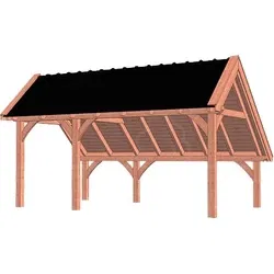 Trendhout douglas kapschuur De Hoeve XL, 590 x 380 cm