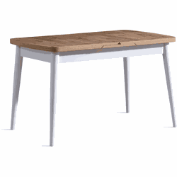 Uitschuifbare tafel van 117 tot 156 cm - MILA