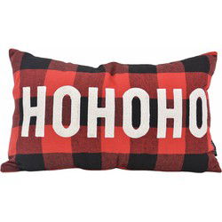 HOHO Kerst Ruit | 30 x 50 cm | Kussenhoes | Katoen