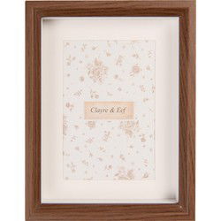 Clayre & Eef Fotolijst 15x20 cm Bruin Houtproduct