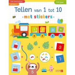 NL - Deltas Deltas tellen van 1 tot 10 met stickers (5-6 j.)