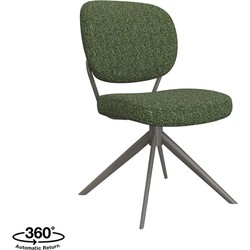 LABEL51 Eetkamerstoel Geneva - Forest - Boucle - Forest Frame
