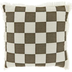 Unique Living - Sierkussen Stien Taupe -45x45cm