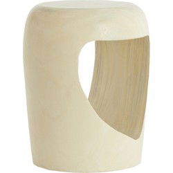 Light&living Bijzettafel Ø35x45 cm MORRITO hout licht naturel