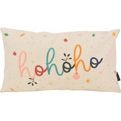 Hohoho | 30 x 50 cm | Kussenhoes | Katoen/Linnen