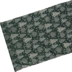 Unique Living | Tafelloper Siri 45x150cm dark green