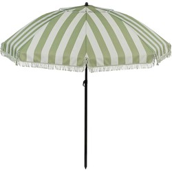 Edelman Osborn parasol licht groen - Ø220 x 238 cm