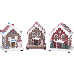 Christmas candy house 3 ass