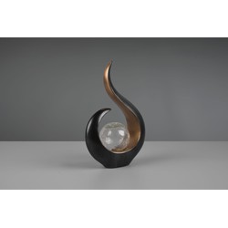 Moderne Tafellamp  Arbieto - Kunststof - Grijs