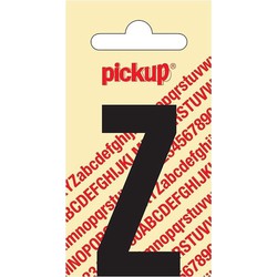 Plakletter Nobel Sticker zwarte letter Z - Pickup