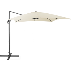 Beliani MONZA - Cantilever parasol-Zwart-Polyester
