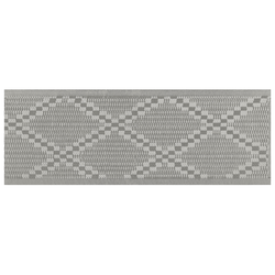 JALNA - Outdoor kleed - Grijs - 60 x 105 cm - Polypropyleen