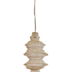 Light & Living - Hanglamp NAKISHA - Ø31x55cm - Bruin