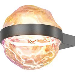 Maytoni - Wandlamp Misterio - Metaal - Zwart
