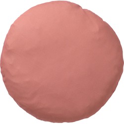 Dutch Decor SOL - Buitenkussen rond Ø40 cm - waterafstotend en uv-bestendig - Muted Clay - roze - Dutch Decor