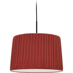 Kave Home - Guash lampenkap in terracotta, Ø 40 cm