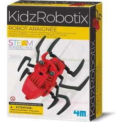 4M 4M KIDZROBOTIX: spiderobot / f r a n s t a l i g e verpakking