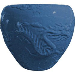 PTMD Bloempot Terron - 55x55x45 cm - Keramiek - Blauw