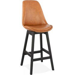 ELENA halfhoge snackkruk 48x56x102 cm Bruin
