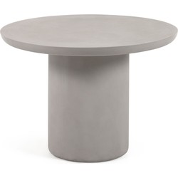 Kave Home - Taimi ronde betonnen buitentafel Ø 110 cm