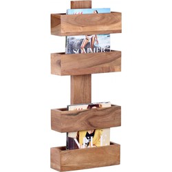 Pippa Design massief tijdschriftenrek - hout
