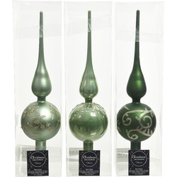 Piek glas d8h31cm groen a3