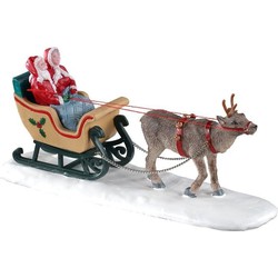 North pole sleigh ride
