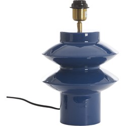 Light&living Lampvoet Ø22x26 cm PETCH glans kobalt blauw