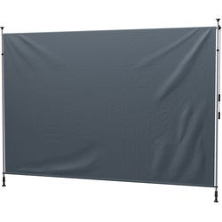 4goodz Outsunny Verticale Zonwering Verticale Luifel 350B x 221-311H cm - Grijs