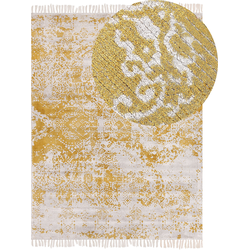 Beliani BOYALI - Oosters-Beige-Viscose
