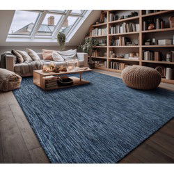 Binnen en Buitenkleed Veniro - Blauw - 300x400 cm
