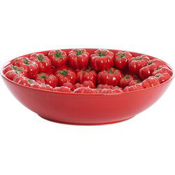 Light & Living - Schaal TAMINA - Ø43x12cm - Rood