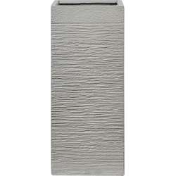 DION - Plantenbak - Lichtgrijs - 60 cm - Klei-vezelmengsel