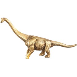 PTMD Dino Beeld Dinosaurus - 14,5 x 14,5 x 30 cm - Poly - Goud
