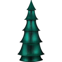 House of Seasons Kerstversiering Kerstboom - 71x40x156 cm - Donkergroen