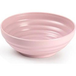 Plasticforte Kommetjes/schaaltjes - kunststof - D13x5 cm - oudroze - Kommetjes